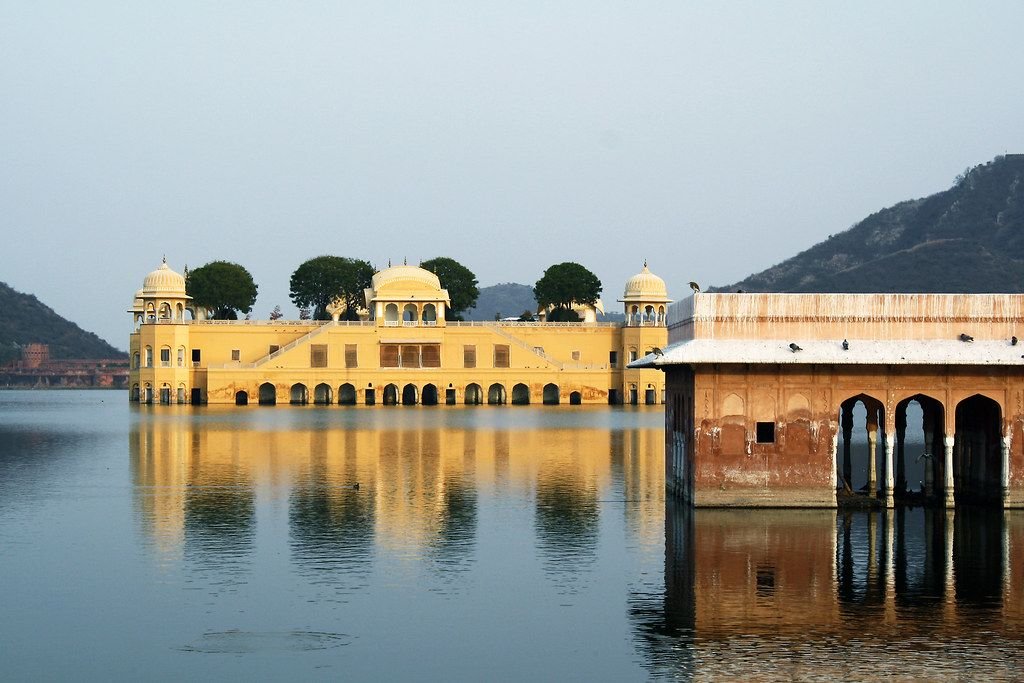 Jal Mahal in Man Sagar Lake, Jaipur