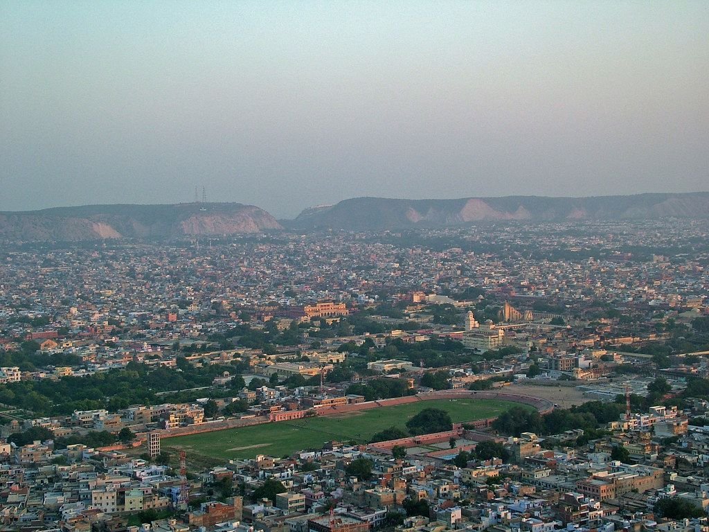 View over Jaipur from Nahargarh Fort