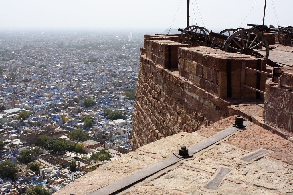 Mehrangarh Fort above Jodhpur