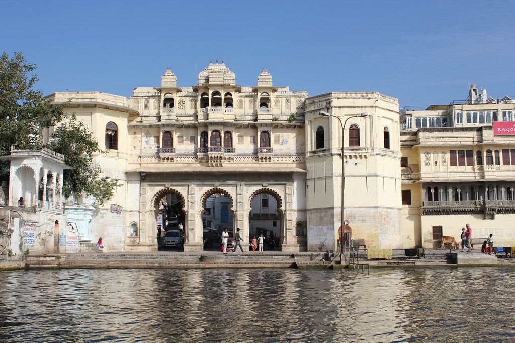 Lal Ghat on Lake Pichola