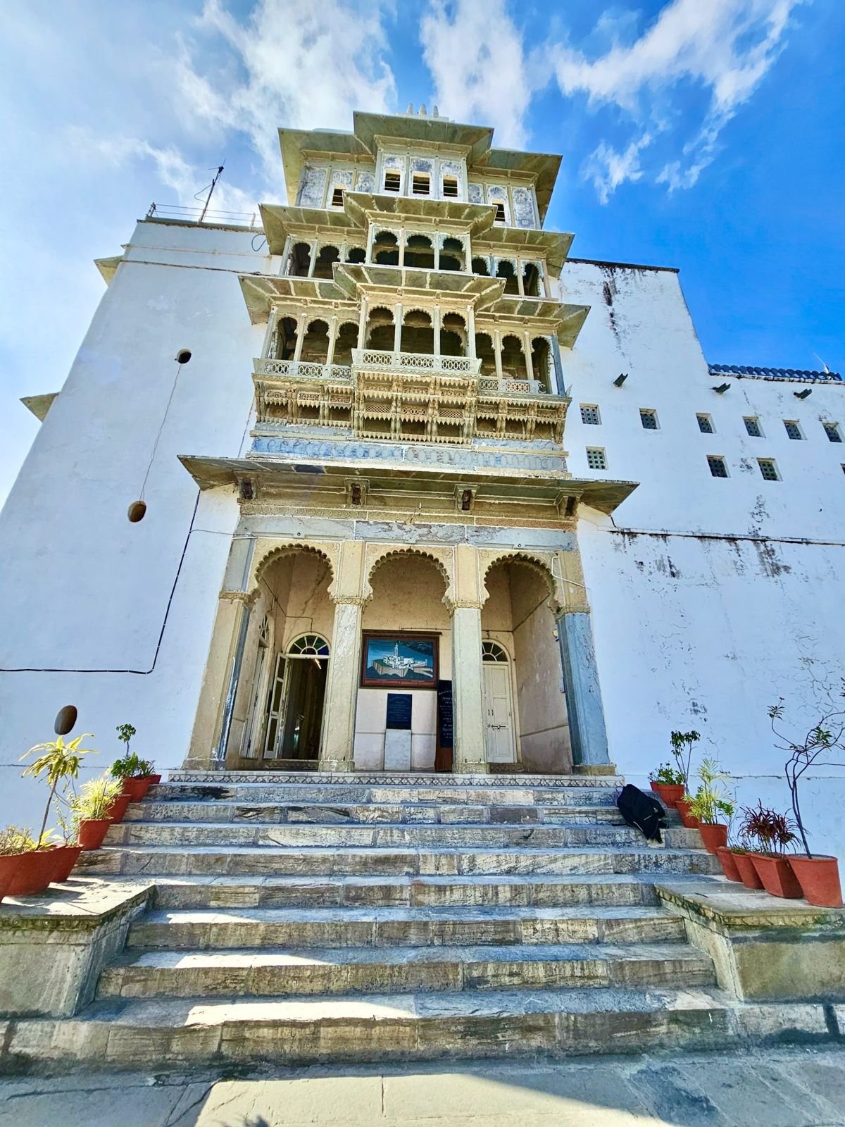Entrance of Sajjangarh Monsoon Palace